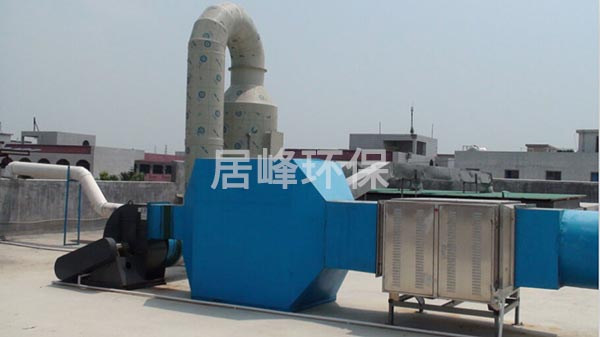 東莞企石某食品廠酸性廢氣處理工程