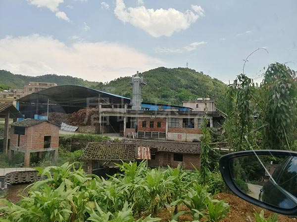 羅定某實業有限公司生物質鍋爐粉塵處理工程