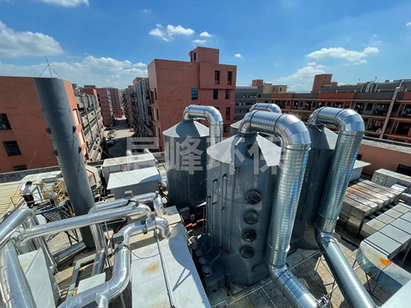 東莞鳳崗UV噴漆油霧廢氣處理工程