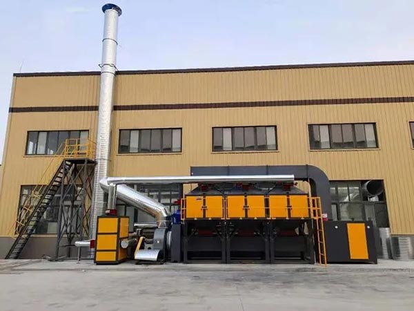 珠海某電子廠涂布行業廢氣治理工程