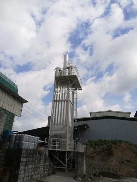東莞市沙田某建材廠6噸生物質鍋爐尾氣處理工程