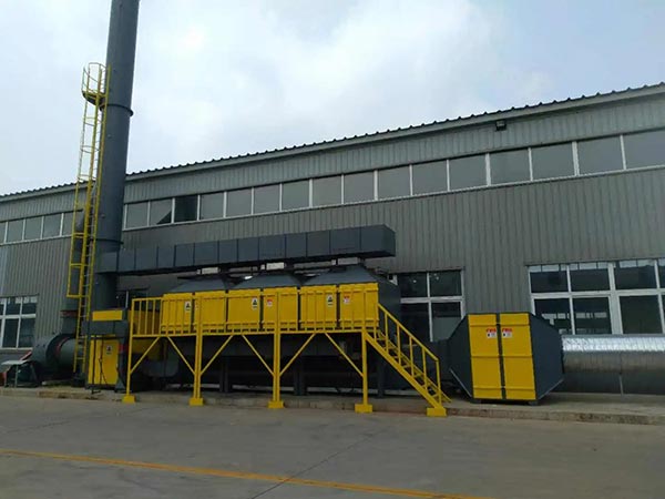 丙烯酸涂料車間廢氣處理