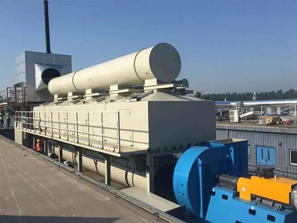 中山某裝飾材料公司廢氣治理工程