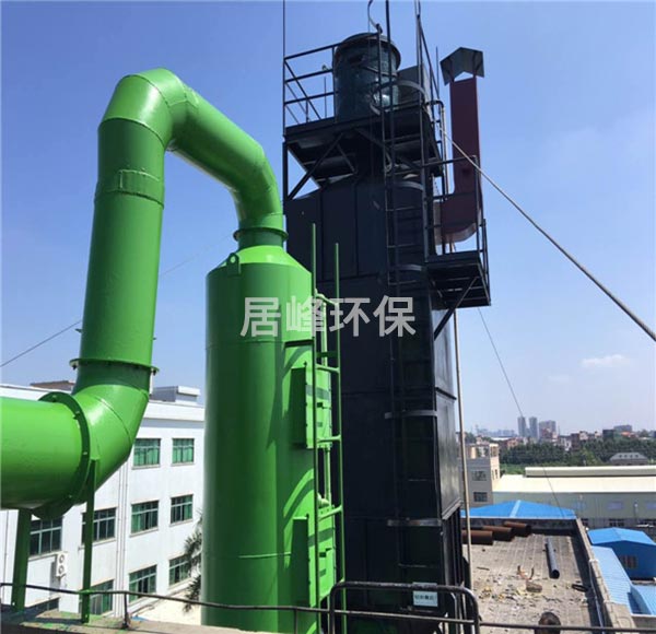 居峰承接天津“瑞福鑫”化工廠鍋爐煙氣處理工程
