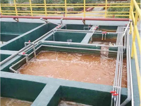 電鍍廠鍍件廢水處理方法