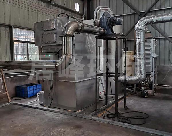 湖南湘潭2000風量焚燒爐除塵工程竣工