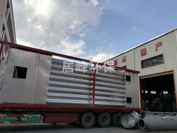水泥廠回轉窯爐尾氣脫硫消白處理