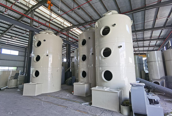 東莞環保公司帶你了解水噴淋塔的組成及各部分的作用