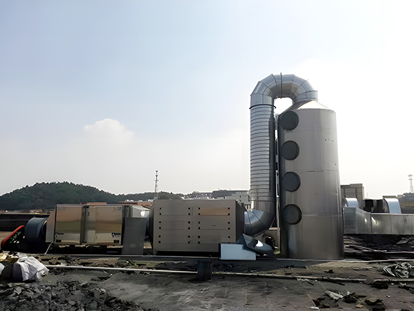 電磁線廢氣處理