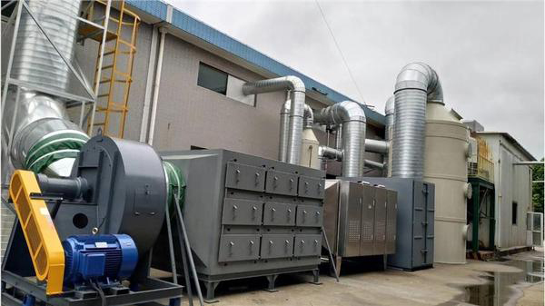 塑料拉粒廢氣處理升級改造工程